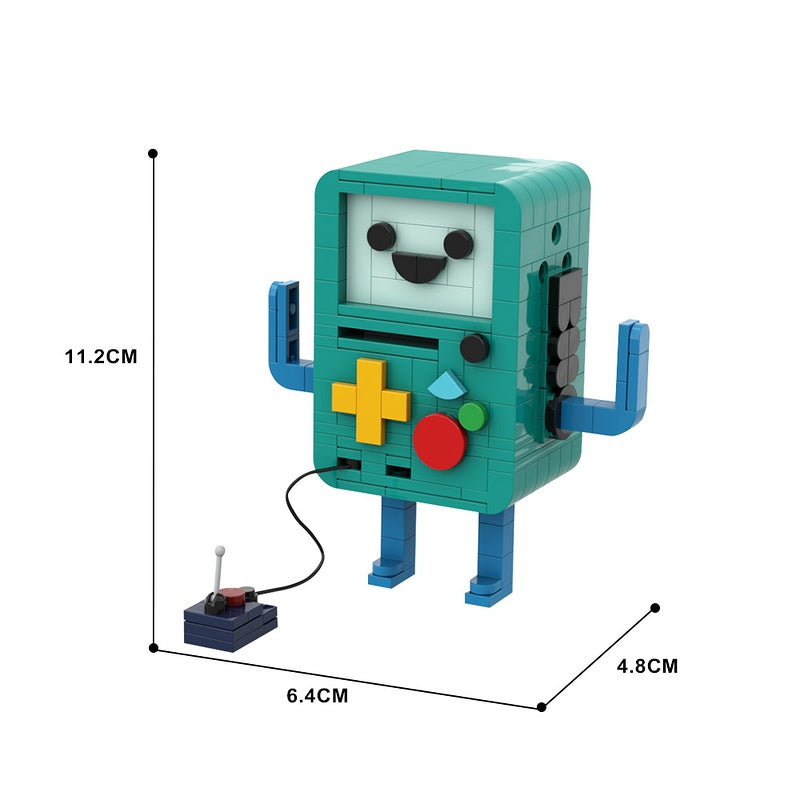 Retro Gaming Companion Robot Building Kit | LEGO-Compatible MOC - 4