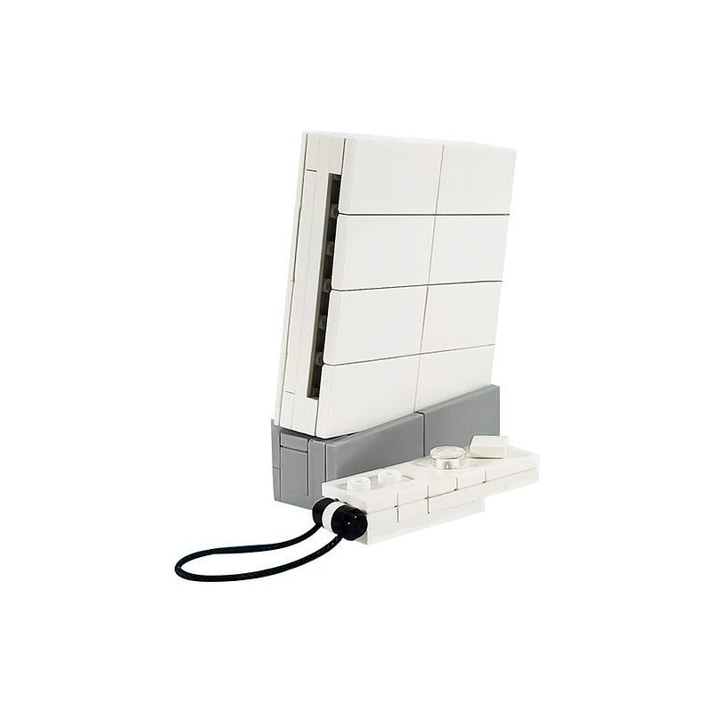 Retro Gaming Console 7-in-1 MOC Building Kit | Vintage Display Collection - 6