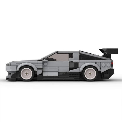 Retro Hydrogen Cyberpunk Car MOC Building Kit | Futuristic Vehicle Model - 5