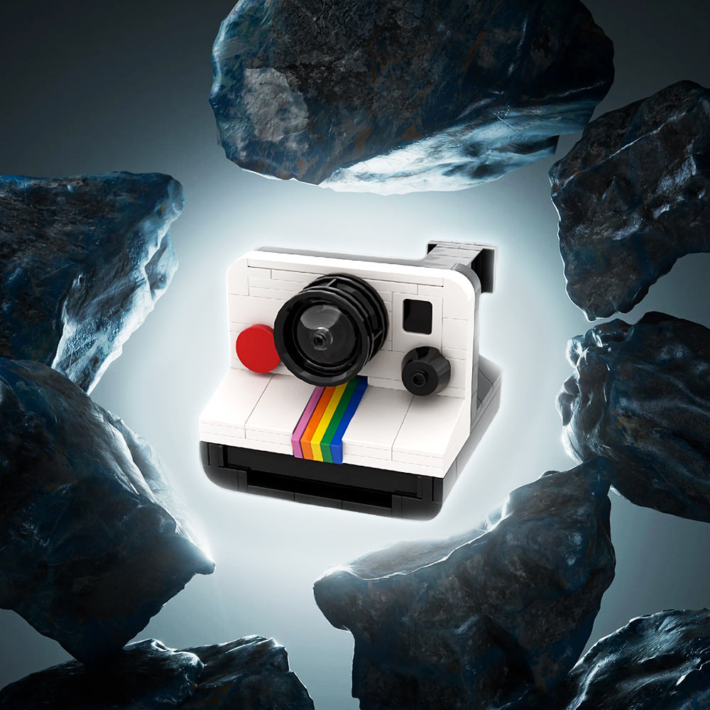 Retro Instant Camera SX-70 Building Kit | LEGO-Compatible MOC - 2