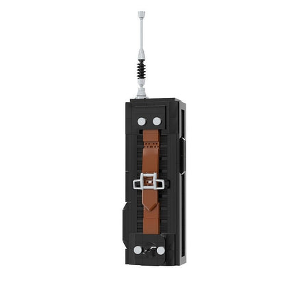 Retro Mystery Walkie-Talkie Prop MOC Building Kit | Vintage Display Model - 3