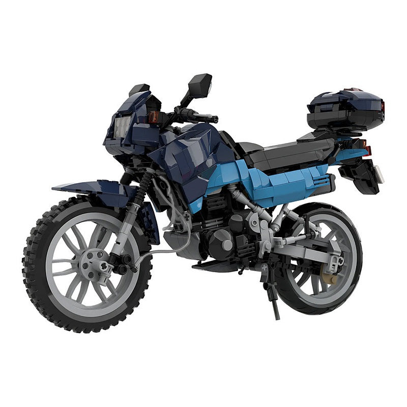 Retro NX 125 Transcity Motorcycle MOC Building Kit | Futuristic Bike - 1