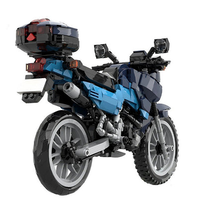 Retro NX 125 Transcity Motorcycle MOC Building Kit | Futuristic Bike - 4