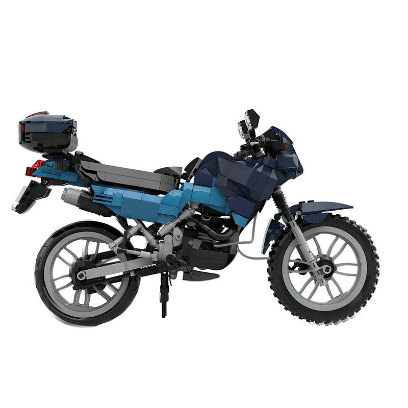 Retro NX 125 Transcity Motorcycle MOC Building Kit | Futuristic Bike - 5