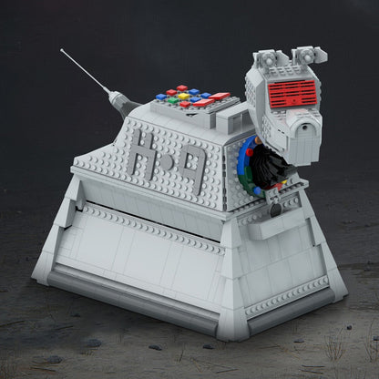 Retro Sci-Fi Robotic Hound Building Kit | LEGO-Compatible MOC - 1