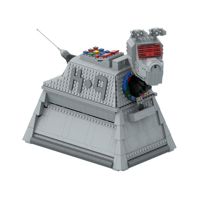 Retro Sci-Fi Robotic Hound Building Kit | LEGO-Compatible MOC - 2