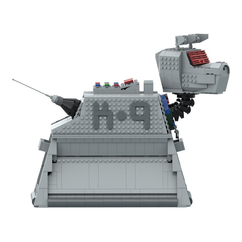Retro Sci-Fi Robotic Hound Building Kit | LEGO-Compatible MOC - 4