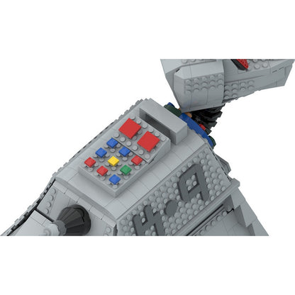 Retro Sci-Fi Robotic Hound Building Kit | LEGO-Compatible MOC - 5