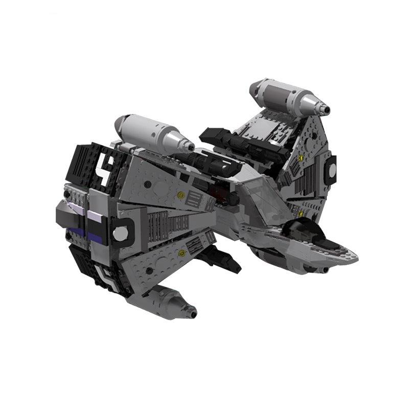 Retro Space Fighter Gunstar MOC Building Kit | LEGO-Compatible MOC - 1