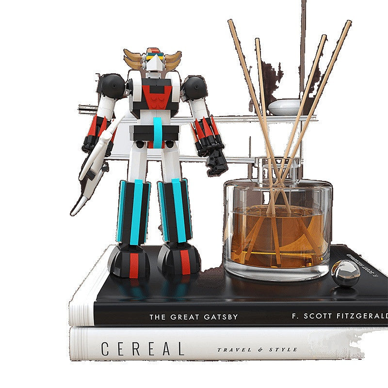 Retro Space Warrior Mecha MOC Building Kit - 4