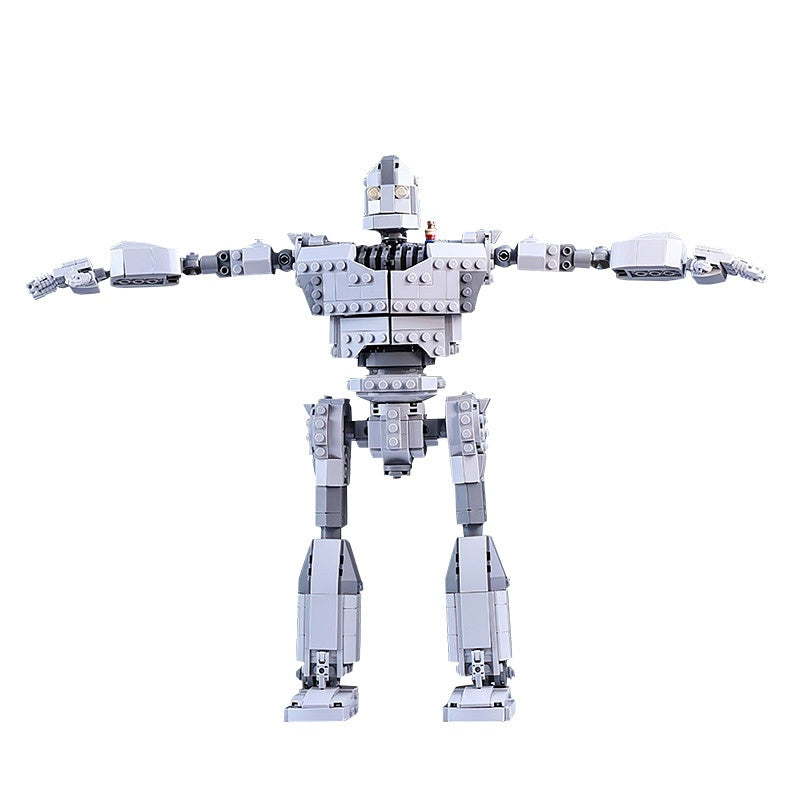 Retro Steel Giant Robot MOC Building Kit - 4