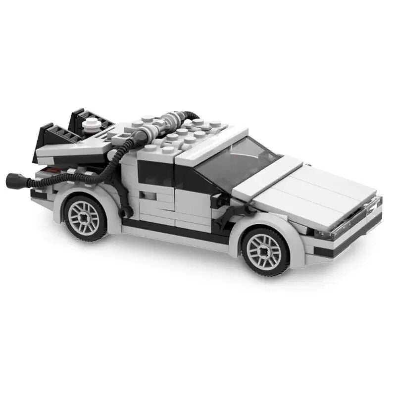 Retro Time-Travel Coupe MOC Building Kit - 1