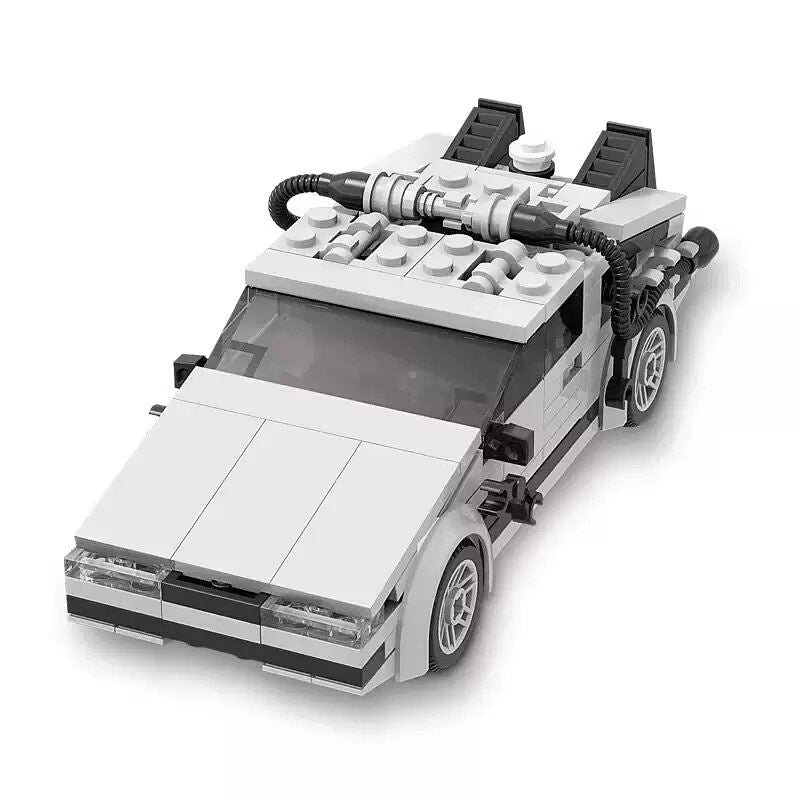 Retro Time-Travel Coupe MOC Building Kit - 4