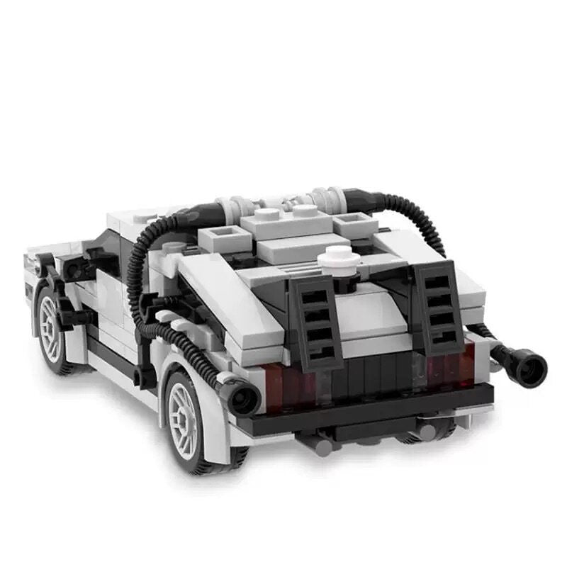 Retro Time-Travel Coupe MOC Building Kit - 5