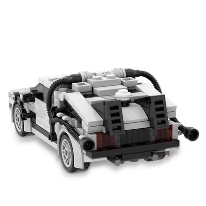 Retro Time-Travel Coupe MOC Building Kit - 5