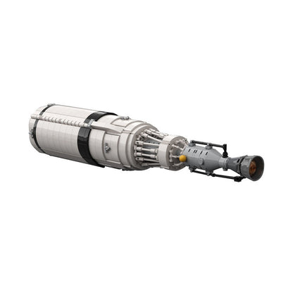 Reusable Nuclear Shuttle MOC 1:110 Scale Spacecraft Building Kit - 4