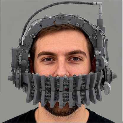 Reverse Bear Trap MOC Building Kit | Horror Mechanical Display Model - 5