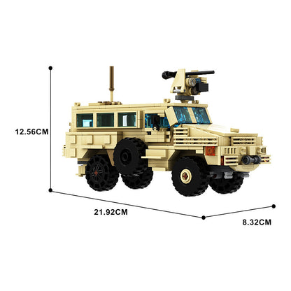 RG-31 Mk.5E Cat.1 MRAP Building Kit | Compatible MOC - 5