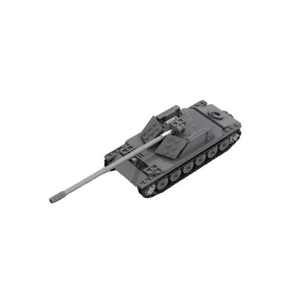 Rhm.-Borsig Tank Destroyer MOC Building Kit | Precision Artillery Model - 1