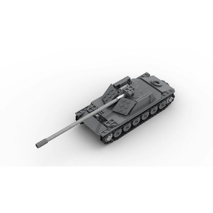 Rhm.-Borsig Tank Destroyer MOC Building Kit | Precision Artillery Model - 3