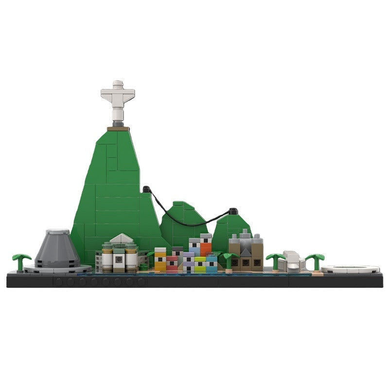 Rio de Janeiro Skyline MOC Building Kit | City Architecture Model - 2