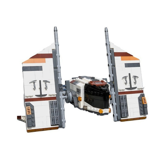 Rogue Space Starfighter MOC Building Kit | Futuristic Spaceship Model - 1