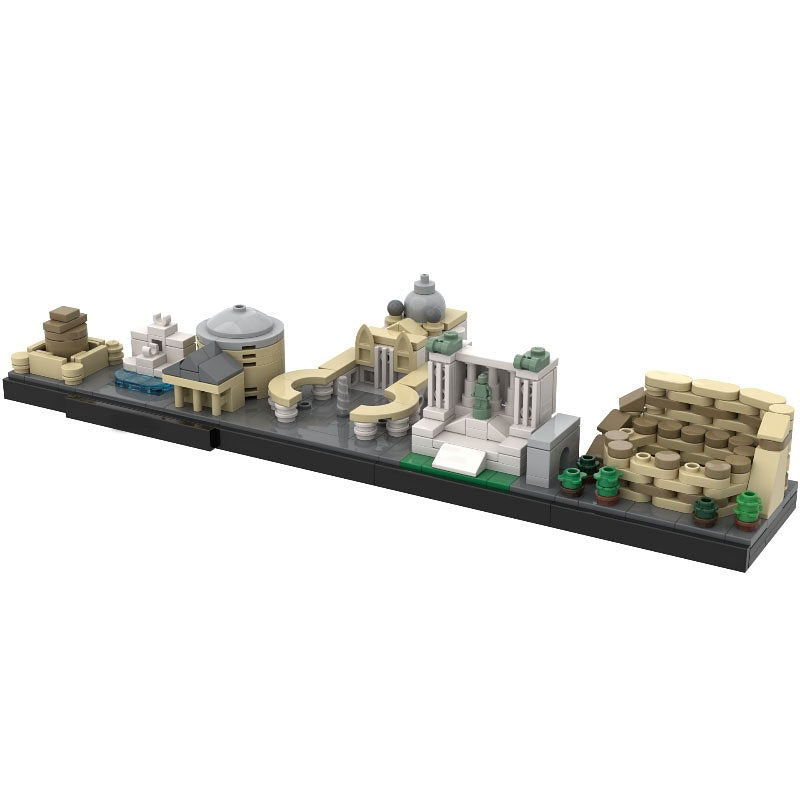 Rome Skyline MOC Architecture Building Kit - 2