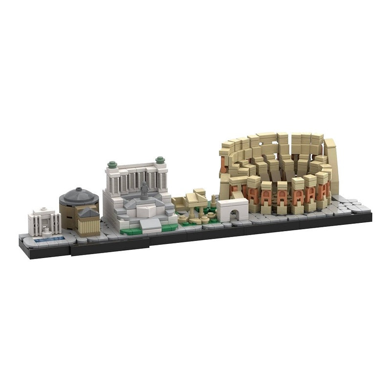 Rome Skyline MOC Architecture Building Kit - 5