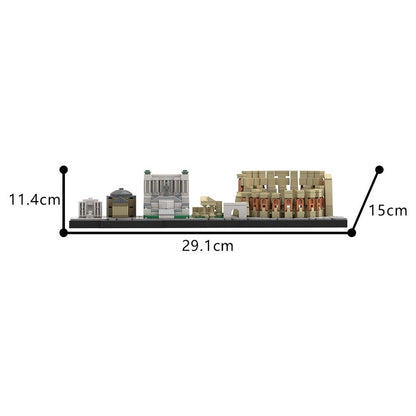 Rome Skyline MOC Architecture Building Kit - 7