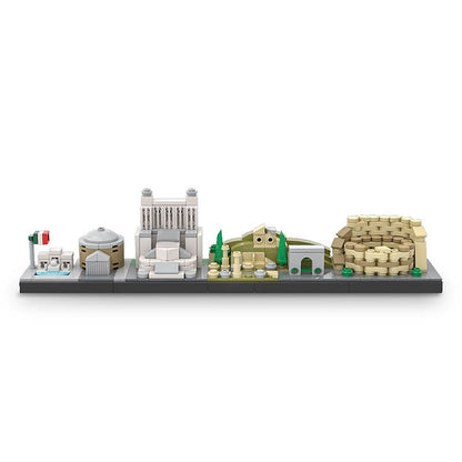 Rome Skyline MOC Architecture Building Kit - 9