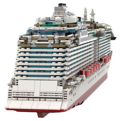 Royal Princess MOC Luxury Cruise Ship Building Kit - 4