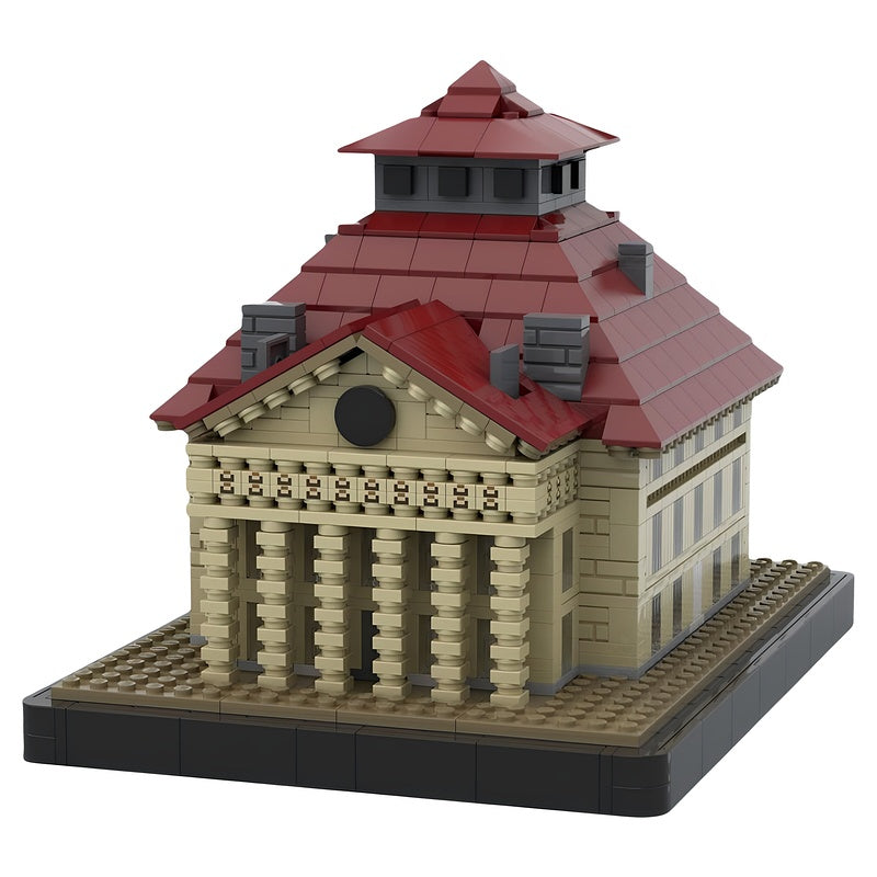 Royal Saltworks Arc-et-Senans Director's House MOC Building Kit - 1