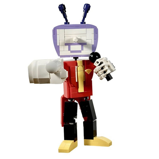 RPG TV Head Robot Character MOC Building Set | LEGO-Compatible Display Figure Kit - 1