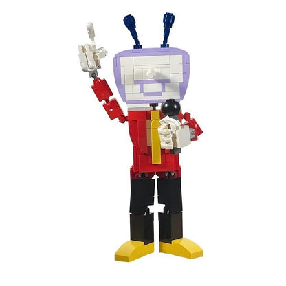 RPG TV Head Robot MOC Character Building Kit | Display Figure - 3