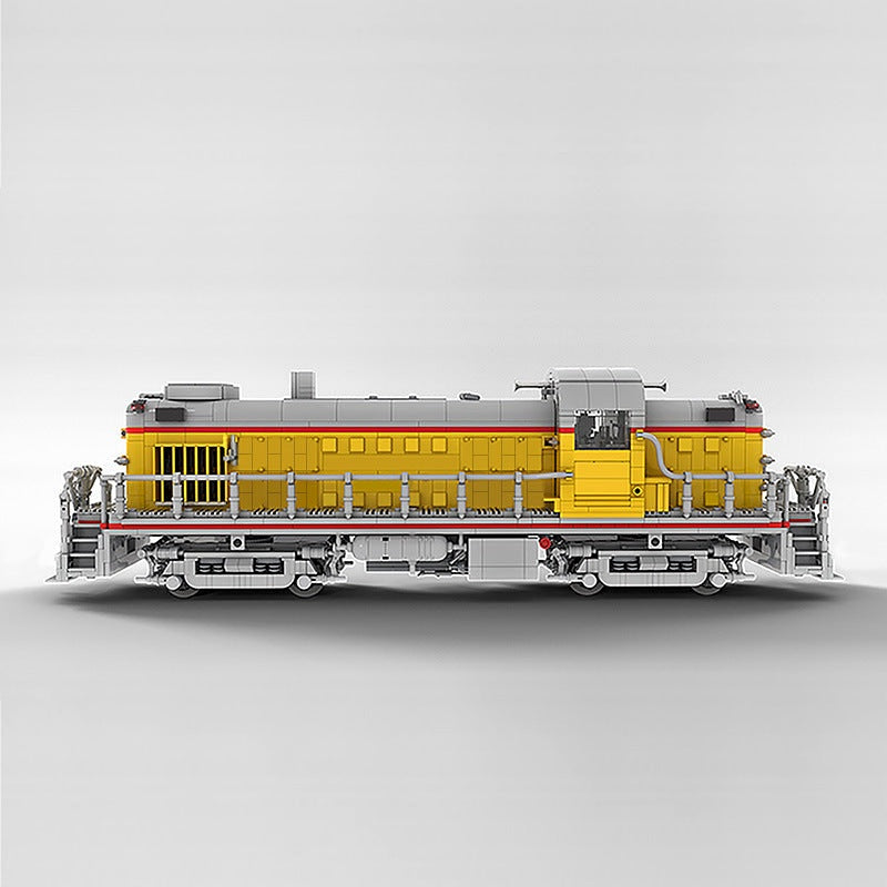 RS-2 Diesel Electric Locomotive MOC Building Kit 1:38 Scale Train Model - 3