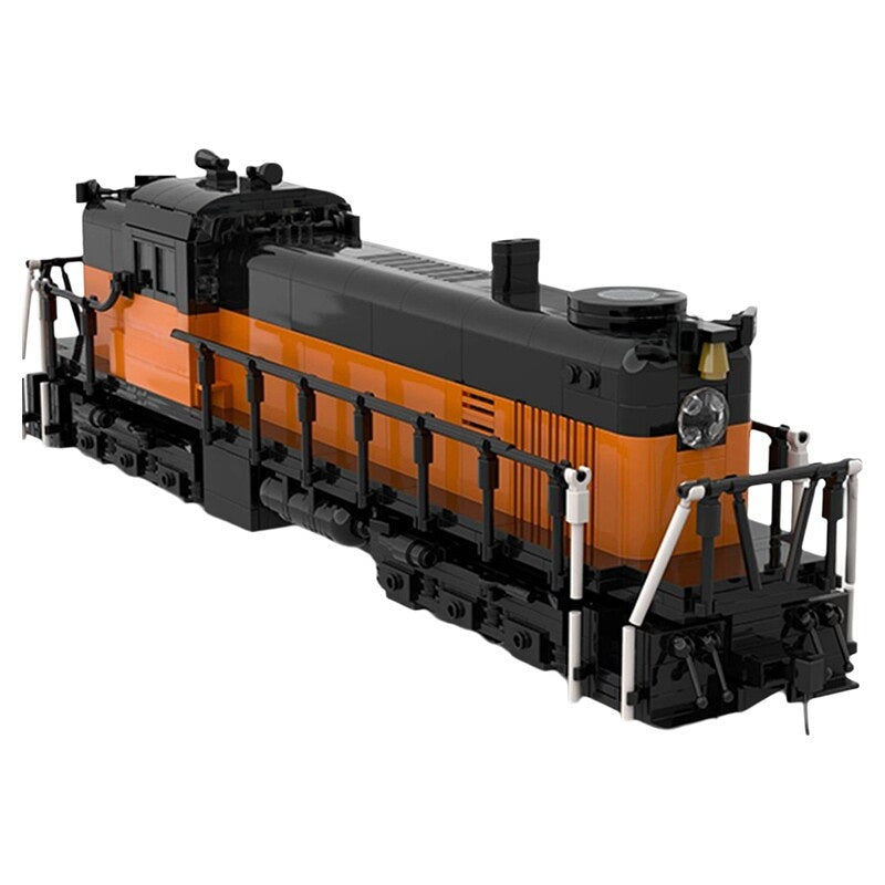RSC-2 Classic Diesel Road Switcher Locomotive MOC Building Kit - 3