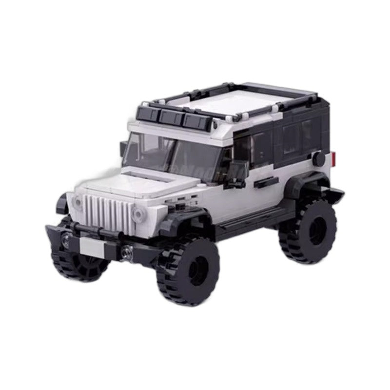 Rugged 4x4 Off-Road Vehicle Building Kit | LEGO-Compatible MOC - 4