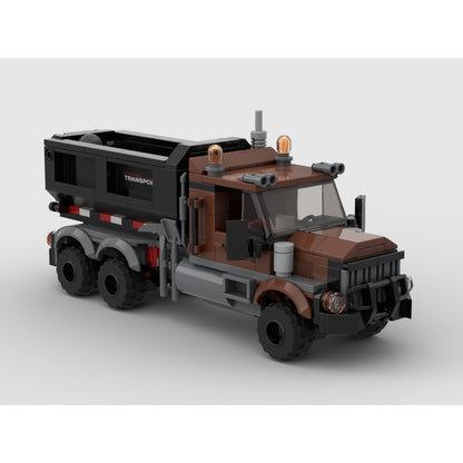 Rugged Gravel Dump Truck MOC Building Kit - 1