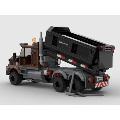 Rugged Gravel Dump Truck MOC Building Kit - 3