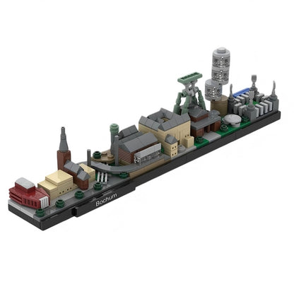 Ruhr Region Skyline Germany Architecture Building Kit | Compatible MOC