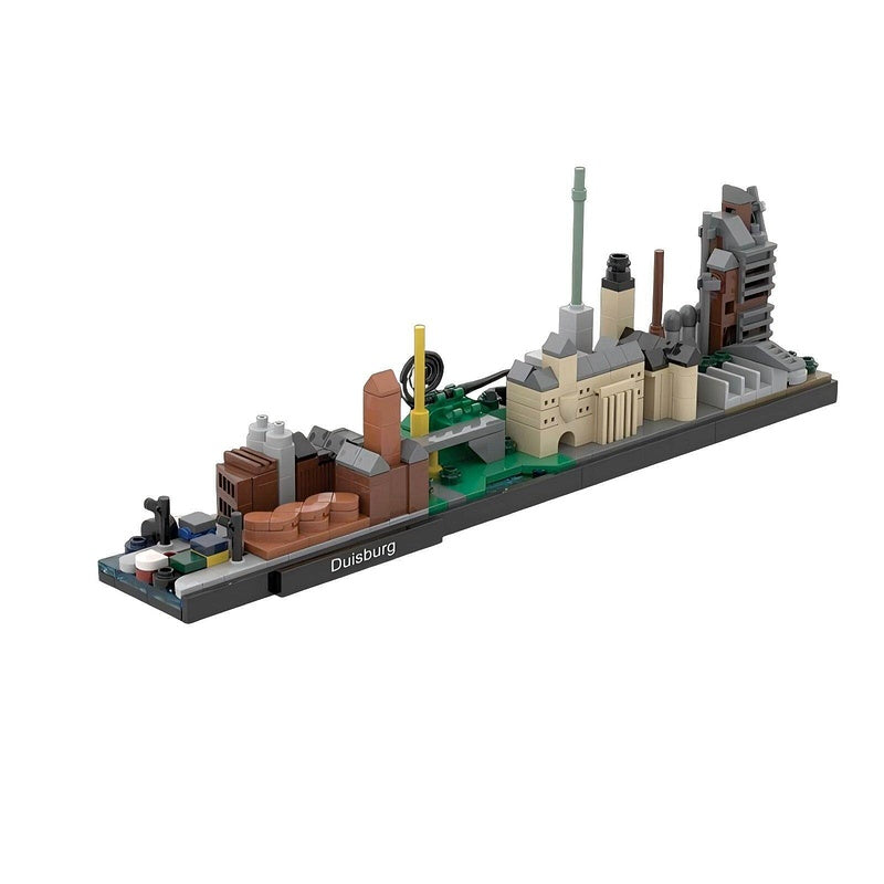 Ruhr Region Skyline Germany Architecture Building Kit | Compatible MOC - 2