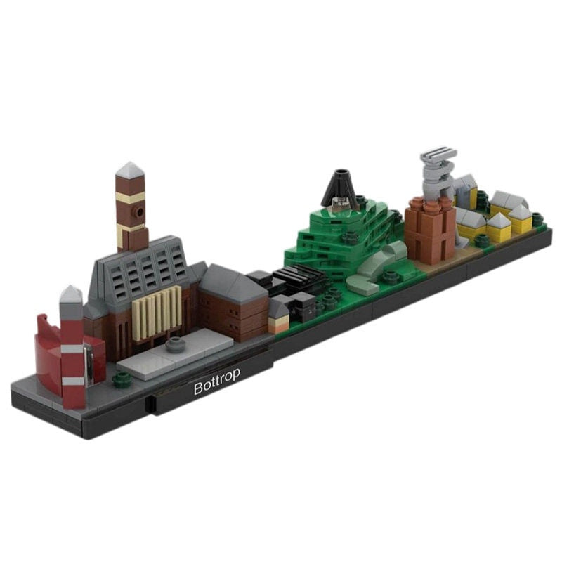 Ruhr Region Skyline Germany Architecture Building Kit | Compatible MOC - 1