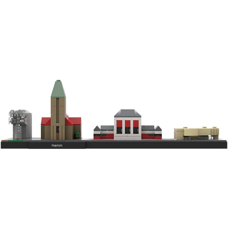 Ruhr Region Skyline Germany Architecture Building Kit | LEGO-Compatible MOC - 1