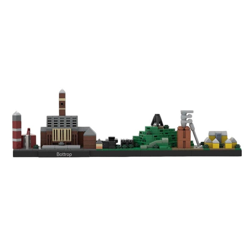 Ruhr Region Skyline Germany Architecture Building Kit | LEGO-Compatible MOC - 1