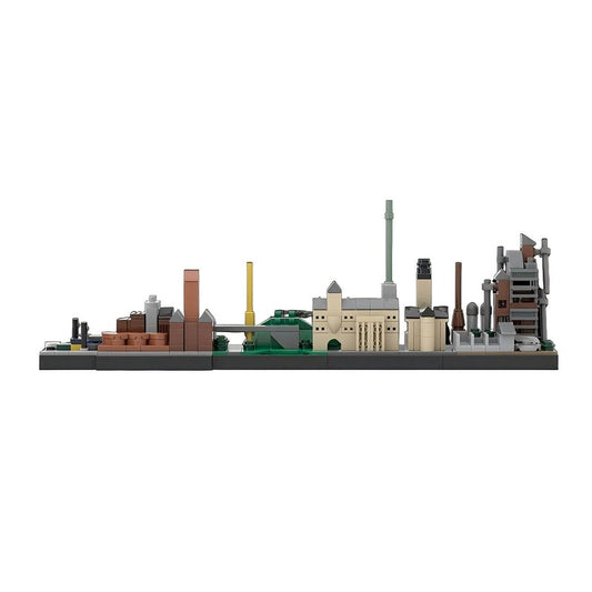 Ruhr Region Skyline Germany Architecture Building Kit | LEGO-Compatible MOC - 1