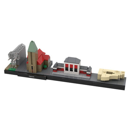 Ruhr Region Skyline Germany Architecture Building Kit | LEGO-Compatible MOC - 2