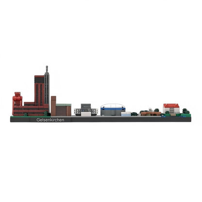 Ruhr Region Skyline Germany Architecture Building Kit | LEGO-Compatible MOC - 2