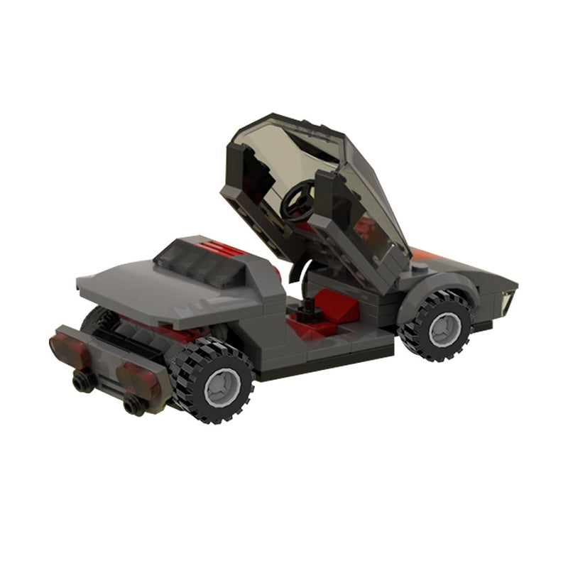 Runabout Concept Car Building Kit | LEGO-Compatible MOC - 4
