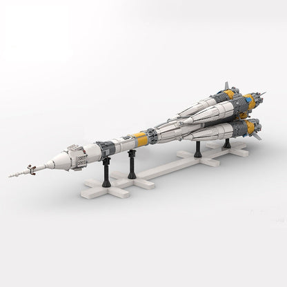 Russian Soyuz-FG Rocket MOC Building Kit | Space Launch Vehicle Model - 1