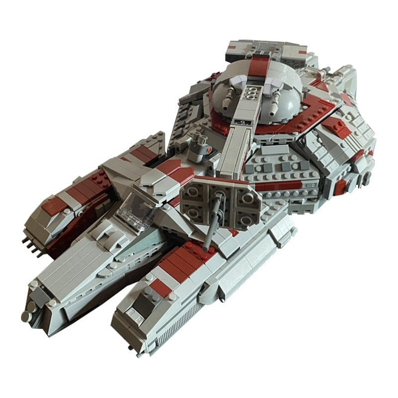 RX-200 Heavy Stun Tank MOC Building Kit | Futuristic Armored Vehicle - 2